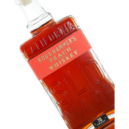 Rod & Hammer's Peach Flavored Whiskey, San Luis Obispo, California Rod & Hammer's Peach Flavored Whiskey, San Luis Obispo, California