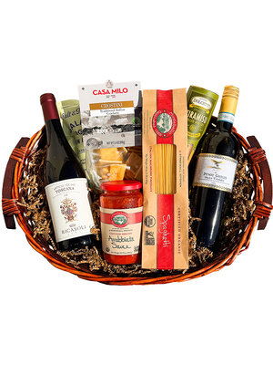"Viva Italia!" 2 Bottle Gift Basket - Trasqua