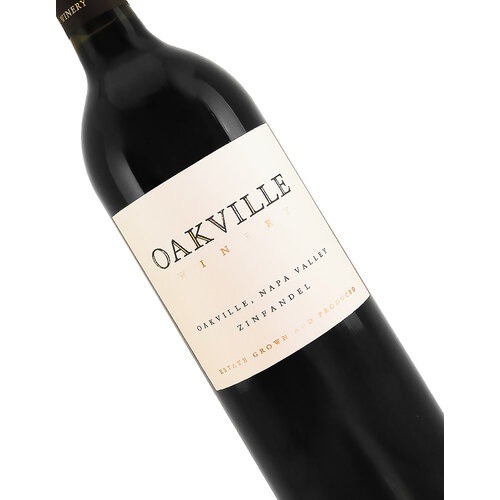 Oakville Winery 2022 Zinfandel, Oakville, Napa Valley Oakville Winery 2022 Zinfandel, Oakville, Napa Valley