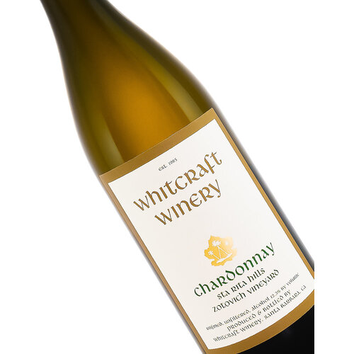 Whitcraft Winery 2021 Chardonnay, Zotovich Vineyard, Sta Rita Hills, Santa Barbara, CA Whitcraft Winery 2021 Chardonnay, Zotovich Vineyard, Sta Rita Hills, Santa Barbara, CA