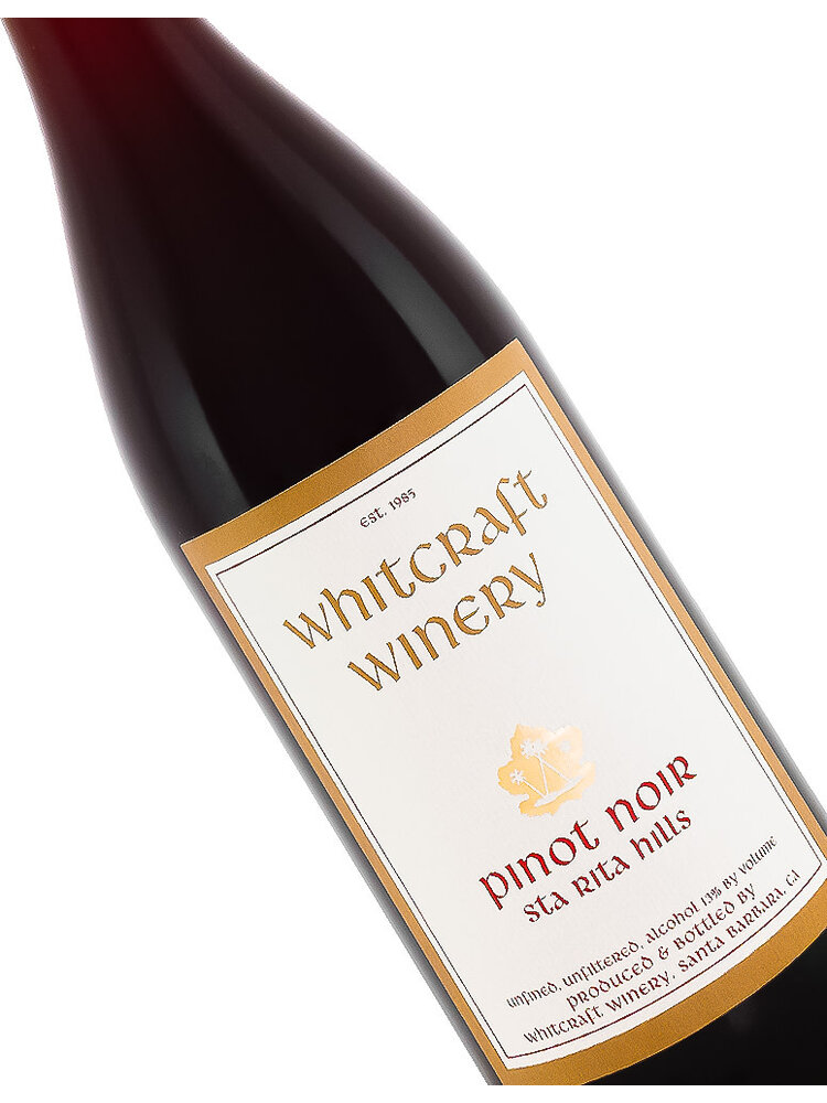 Whitcraft Winery 2022 Pinot Noir, Sta Rita Hills, Santa Barbara