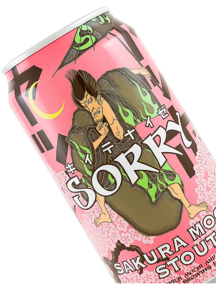 Yoho Brewing " Sorry" Sakura Mochi Stout 12oz Can - Japan
