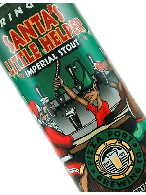 Pizza Port Brewing "Santa's Little Helper" Imperial Stout 16oz Can - Carlsbad, CA