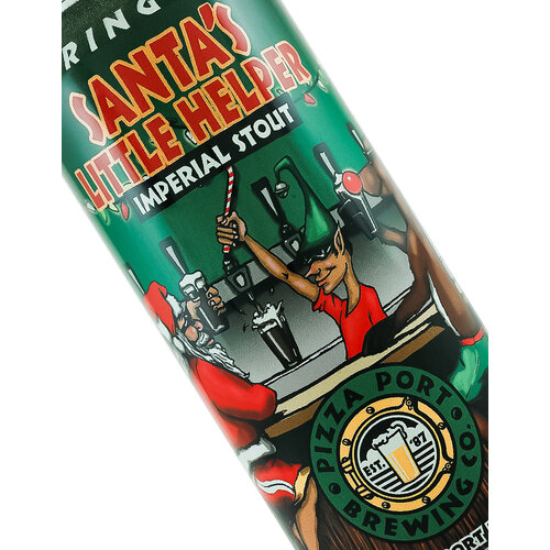 Pizza Port Brewing "Santa's Little Helper" Imperial Stout 16oz Can - Carlsbad, CA