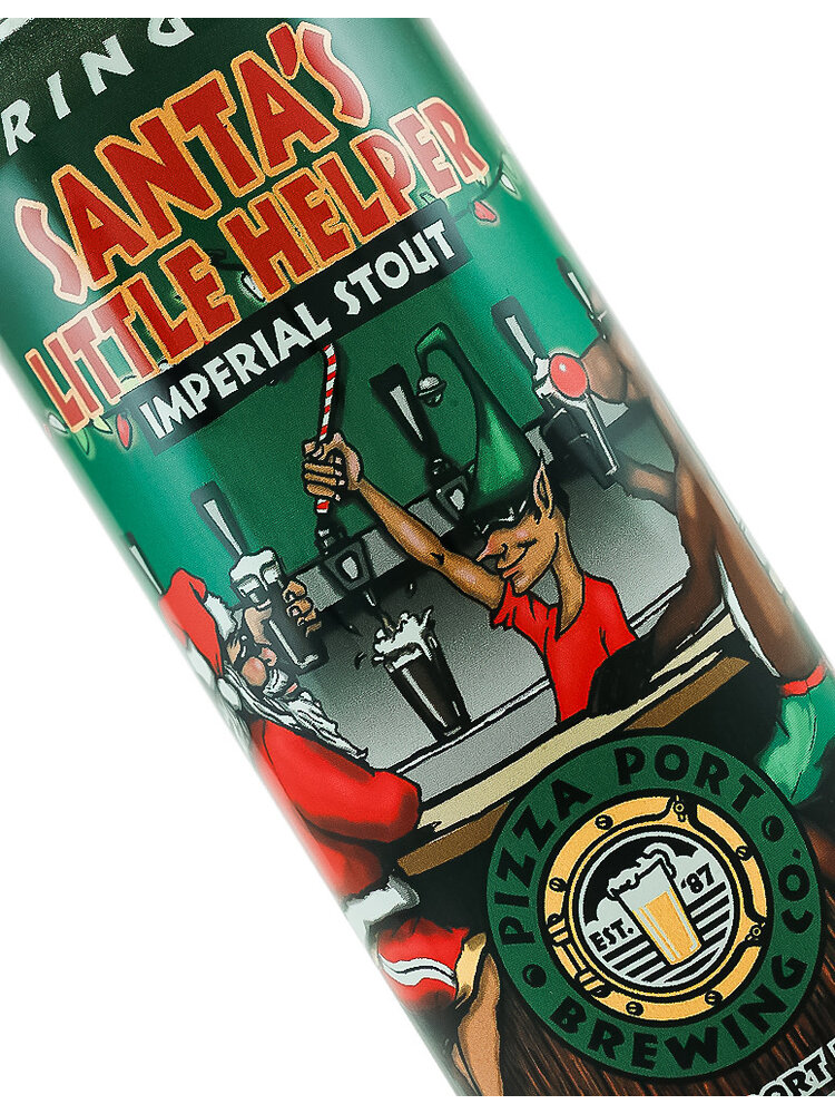 Pizza Port Brewing "Santa's Little Helper" Imperial Stout 16oz Can - Carlsbad, CA
