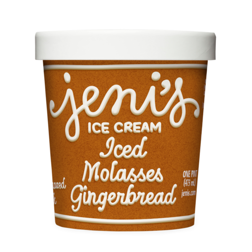 Jeni's "Iced Molasses Gingerbread" Ice Cream Pint, Ohio Jeni's "Iced Molasses Gingerbread" Ice Cream Pint, Ohio