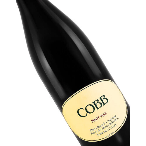 Cobb 2019 Pinot Noir, Doc's Ranch Vineyard Swan & Calera Selection, Sonoma Coast Cobb 2019 Pinot Noir, Doc's Ranch Vineyard Swan & Calera Selection, Sonoma Coast