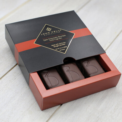 John Kelly 6 Piece Dark Chocolate Bourbon Truffle Fudge Bites, Los Angeles, California