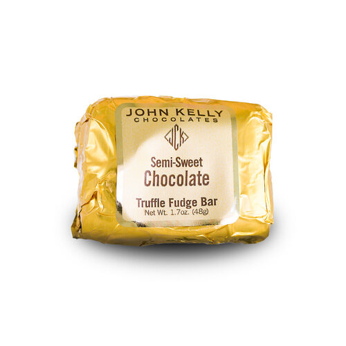 John Kelly 1 Piece Semi-Sweet Chocolate Truffle Fudge Bar 1.7oz, Los Angeles, California John Kelly 1 Piece Semi-Sweet Chocolate Truffle Fudge Bar 1.7oz, Los Angeles, California