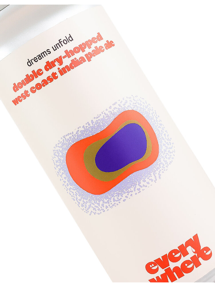 Everywhere Beer "Dreams Unfold" Double Dry-Hopped West Coast India Pale Ale 16oz Can - Orange, CA