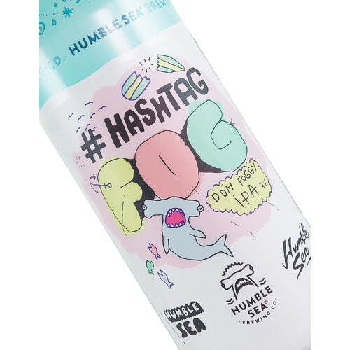 Humble Sea Brewing "#Hashtag Fog" DDH Foggy IPA 16oz Can - Santa Cruz, CA Humble Sea Brewing "#Hashtag Fog" DDH Foggy IPA 16oz Can - Santa Cruz, CA