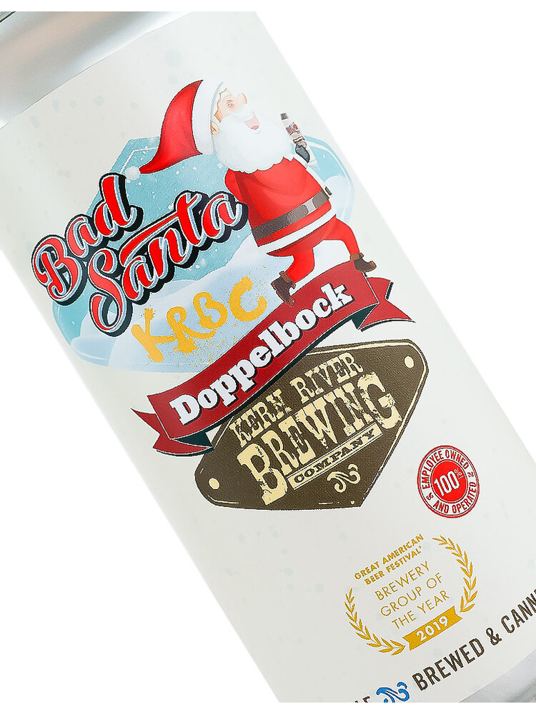 Kern River Brewing "Bad Santa" Doppelbock 16oz Can - Kernville CA