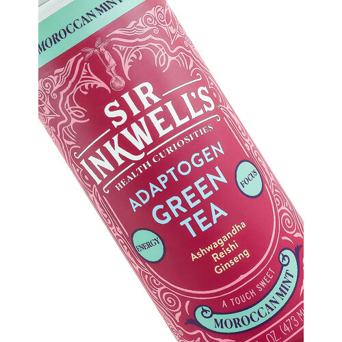 Sir Inkwell's "Moroccan Mint" Adaptogen Green Tea 16oz Can, Manhattan Beach, California Sir Inkwell's "Moroccan Mint" Adaptogen Green Tea 16oz Can, Manhattan Beach, California