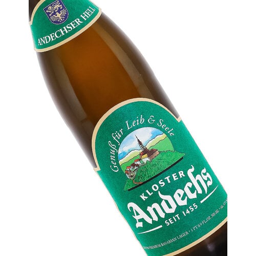 Kloster Andechs Vollbier Hell Lager 500ml Bottle - Bavaria, Germany Kloster Andechs Vollbier Hell Lager 500ml Bottle - Bavaria, Germany
