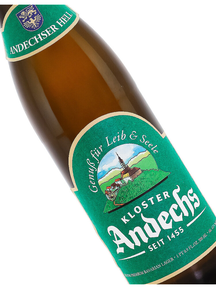 Kloster Andechs Vollbier Hell Lager 500ml Bottle - Bavaria, Germany