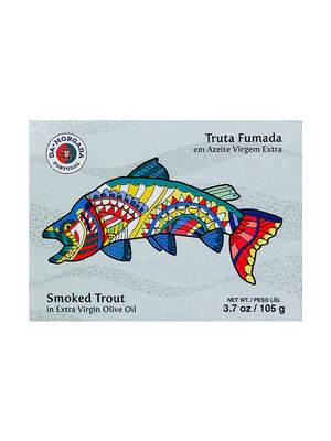 Da Morgada Smoked Trout In Extra Virgin Olive Oil 3.7oz Tin, Portugal
