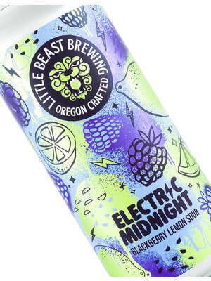 Little Beast Brewing "Electric Midnight" Blackberry Lemon Sour 16oz Can - Portland, OR