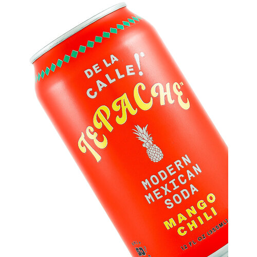 De La Calle! Tepache "Mango Chili" Non Alcoholic 12oz Can, Los Angeles, California De La Calle! Tepache "Mango Chili" Non Alcoholic 12oz Can, Los Angeles, California