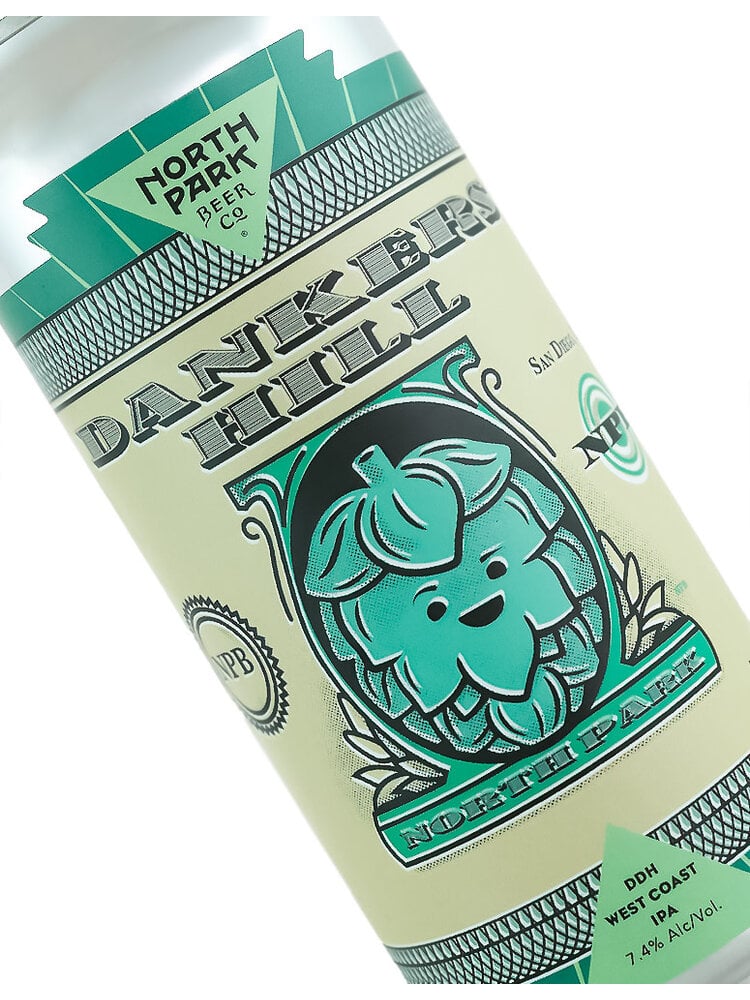 North Park Beer "Dankers Hill" DDH West Coast IPA 16oz Can - San Diego, CA