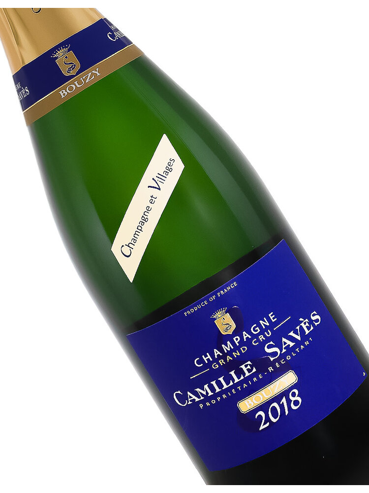 Camille Saves 2018 Champagne Brut Millesime Grand Cru, Bouzy