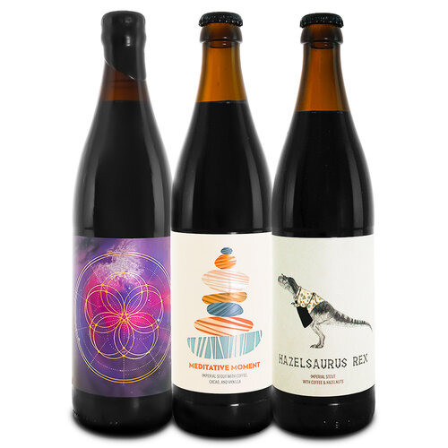 Pure Project "Holiday Stout Bundle" Imperial Stout Variety Pack 3 500ml Bottles - San Diego, CA Pure Project "Holiday Stout Bundle" Imperial Stout Variety Pack 3 500ml Bottles - San Diego, CA