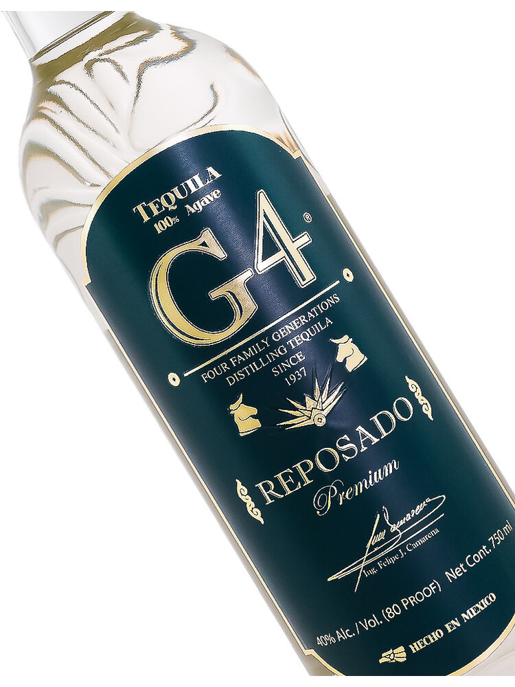 G4 Premium Tequila Reposado, Jalisco, Mexico