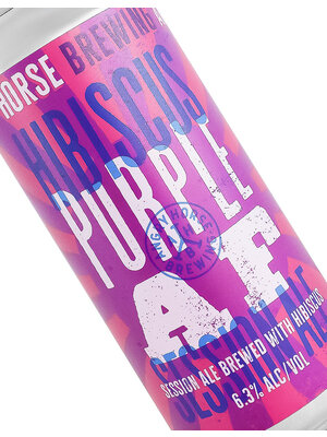 Angry Horse Brewing "Purple AF" Saison Ale 16oz Can - Montebello CA
