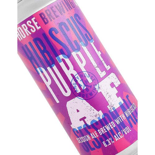 Angry Horse Brewing "Purple AF" Saison Ale 16oz Can - Montebello CA Angry Horse Brewing "Purple AF" Saison Ale 16oz Can - Montebello CA