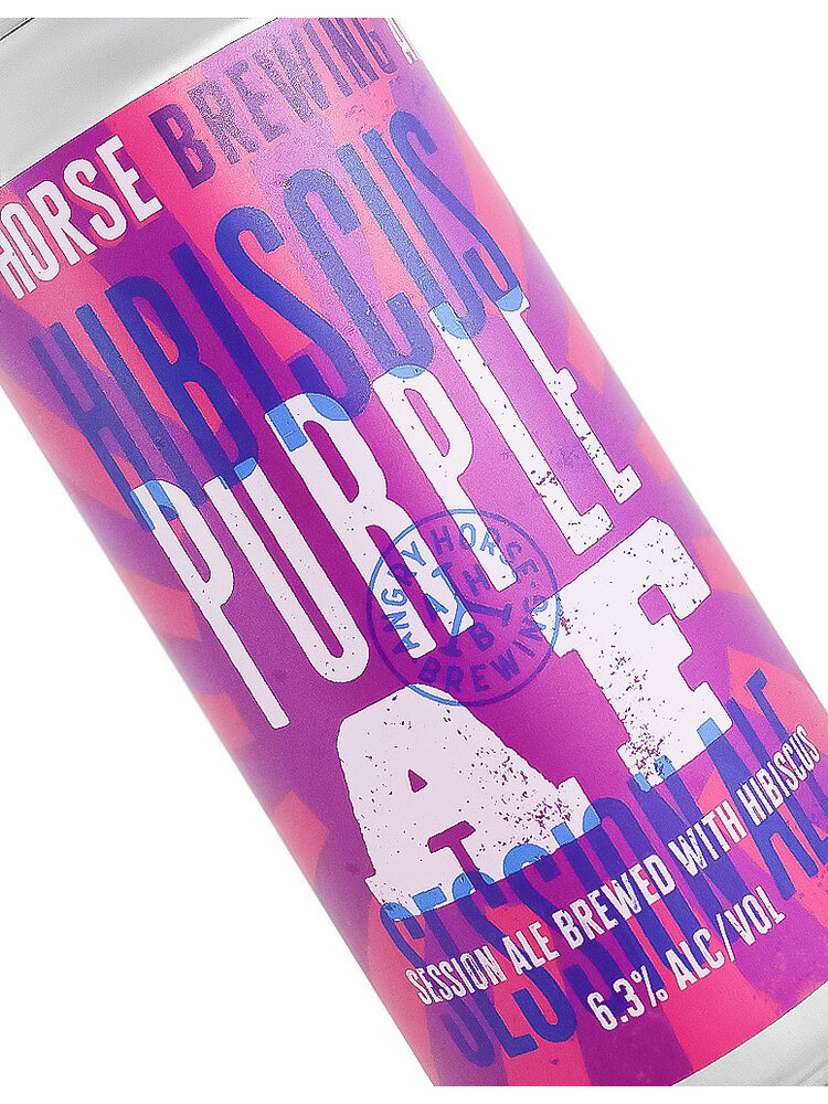 Angry Horse Brewing "Purple AF" Saison Ale 16oz Can - Montebello CA