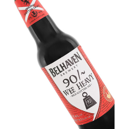 Belhaven Brewery "90/~ Wee Heavy" Rich Scottish Ale 11.2oz Bottle - Scotland Belhaven Brewery "90/~ Wee Heavy" Rich Scottish Ale 11.2oz Bottle - Scotland
