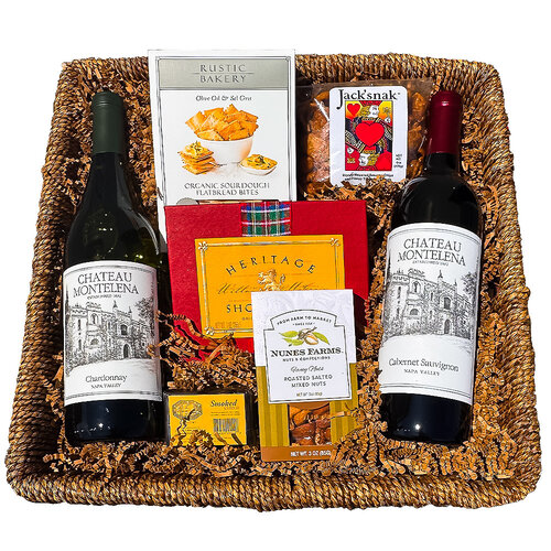 "Chateau Montelena Duo" Gift Basket "Chateau Montelena Duo" Gift Basket