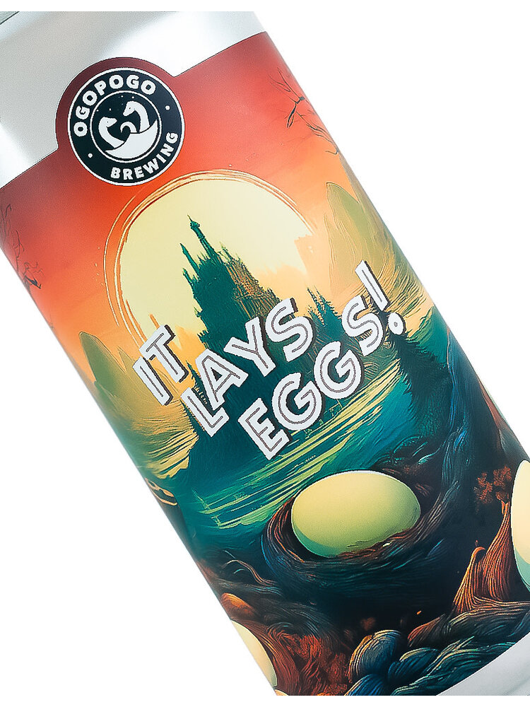 Ogopogo Brewing/Arts District Brewing "It Lays Eggs" Eggnog Golden Milk Stout 16oz Can - San Gabriel, CA