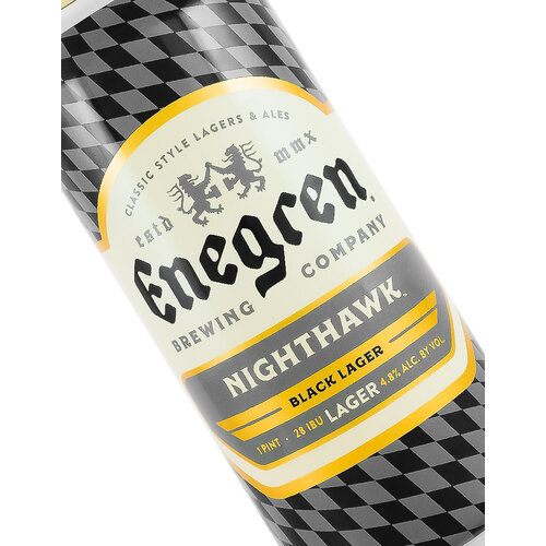 Enegren Brewing "Nighthawk" Black Lager 16oz Can - Ventura, CA Enegren Brewing "Nighthawk" Black Lager 16oz Can - Ventura, CA