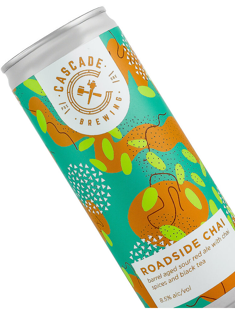Cascade Brewing "Roadside Chai" Barrel Aged Sour Red Ale 250ml Can - Portland, OR