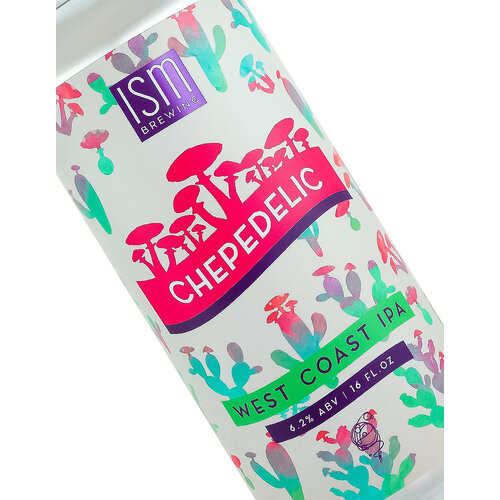 ISM Brewing "Chepedelic" West Coast IPA 16oz Can - Long Beach, CA ISM Brewing "Chepedelic" West Coast IPA 16oz Can - Long Beach, CA