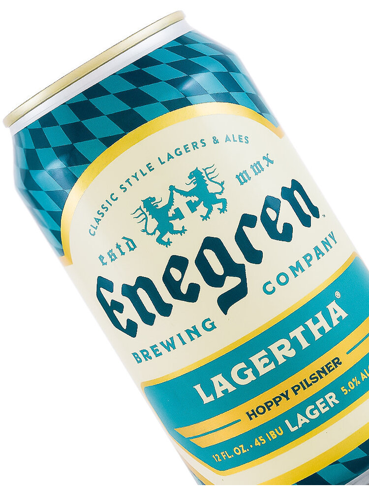 Enegren Brewing “Lagertha” Pilsner 12oz Can - Ventura, CA