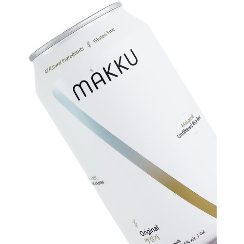 Makku Makgeolli "Original" Korean Rice Lager 12oz Can - Korea Makku Makgeolli "Original" Korean Rice Lager 12oz Can - Korea