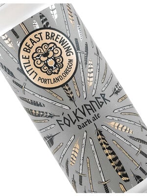 Little Beast Brewing "Folkvangr" Dark Ale 16oz Can - Portland, OR