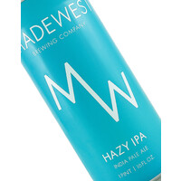 Madewest Brewing "Hazy IPA" Hazy India Pale Ale 16oz Can - Ventura, CA