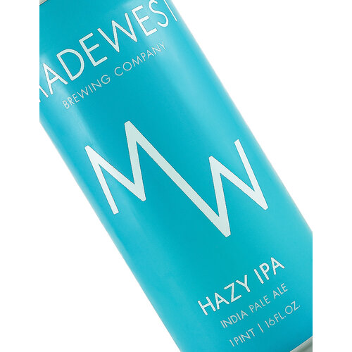 Madewest Brewing "Hazy IPA" Hazy India Pale Ale 16oz Can - Ventura, CA Madewest Brewing "Hazy IPA" Hazy India Pale Ale 16oz Can - Ventura, CA