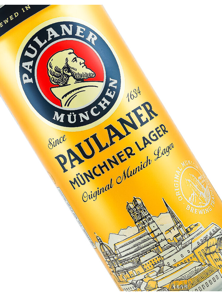 Paulaner "Munchner Lager" Original Munich Lager 16.9oz Can - Munich, Germany