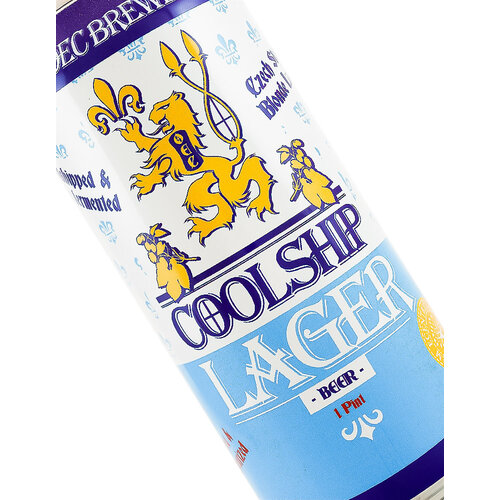 OEC "Coolship Lager" Unfiltered Czech style Blonde 16oz Can - Oxford, CT OEC "Coolship Lager" Unfiltered Czech style Blonde 16oz Can - Oxford, CT