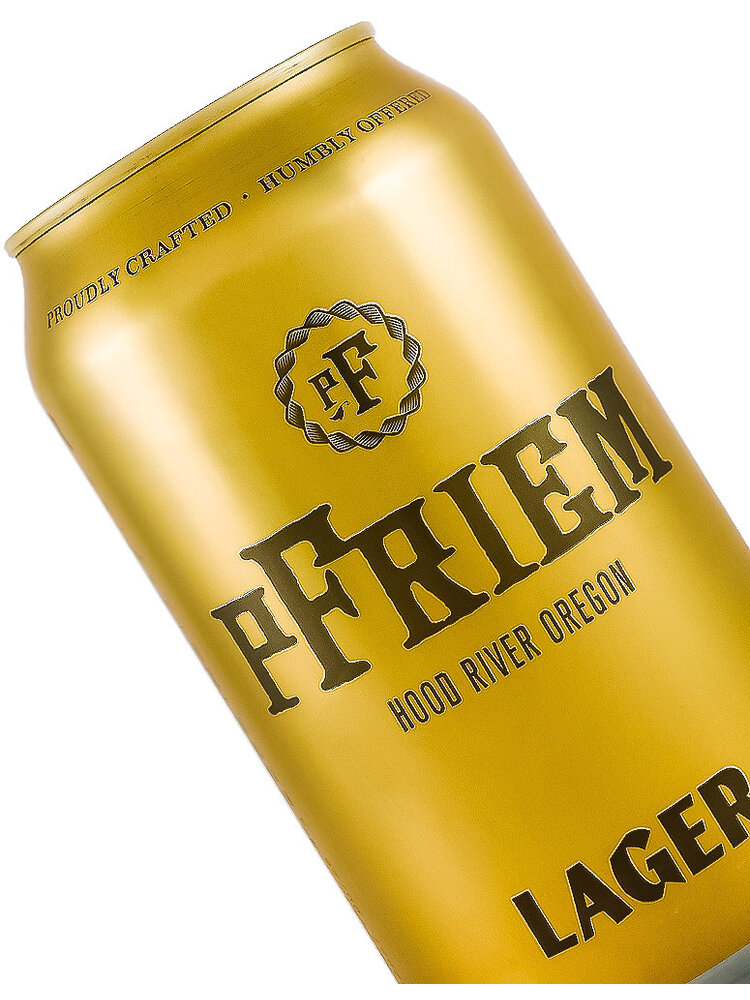 pFriemFamily Brewers "Lager" 12oz Can - Hood River, OR