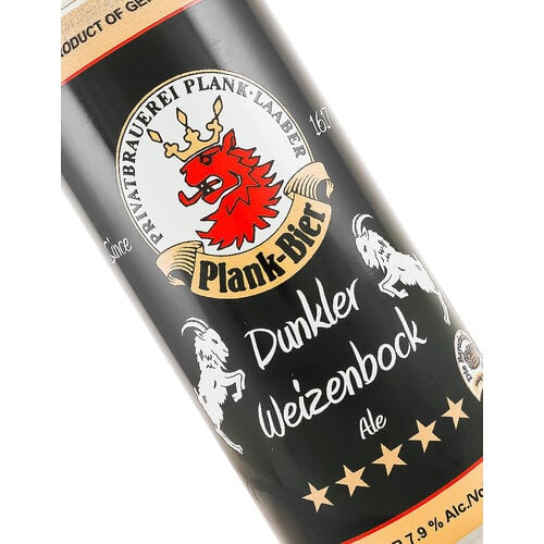 Plank Bier Dunkler Weizenbock Ale 16oz can - Germany Plank Bier Dunkler Weizenbock Ale 16oz can - Germany