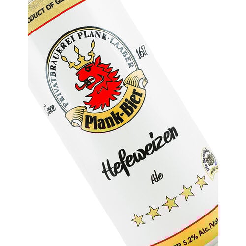 Plank-Bier Hefeweizen Ale 16oz Can - Bavaria, Germany Plank-Bier Hefeweizen Ale 16oz Can - Bavaria, Germany