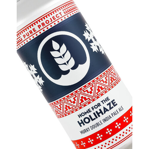 Pure Project/ Burgeon Collab "Home for the Holihaze" Murky DIPA 16oz Can - San Diego, CA