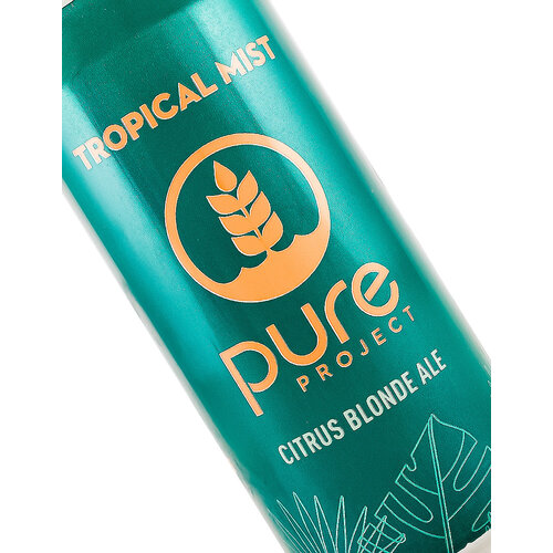 Pure Project "Tropical Mist" Citrus Blonde Ale 16oz Can - San Diego, CA Pure Project "Tropical Mist" Citrus Blonde Ale 16oz Can - San Diego, CA