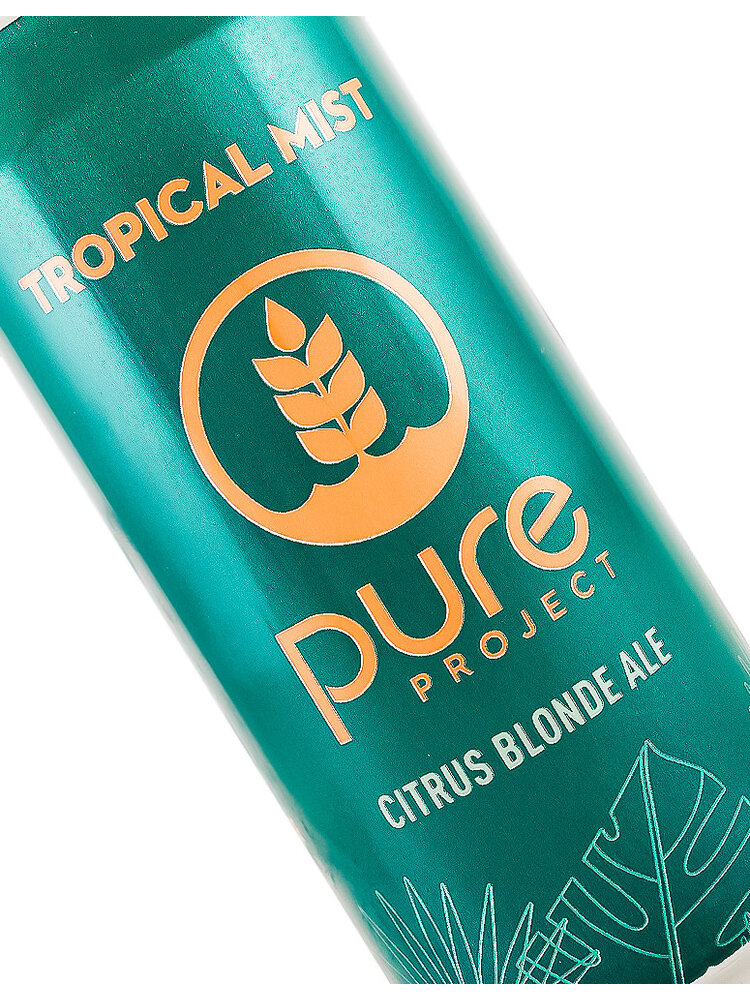 Pure Project "Tropical Mist" Citrus Blonde Ale 16oz Can - San Diego, CA