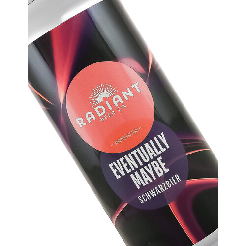 Radiant Beer "Eventually Maybe" Schwarzbier 16oz Can - Anaheim, CA Radiant Beer "Eventually Maybe" Schwarzbier 16oz Can - Anaheim, CA