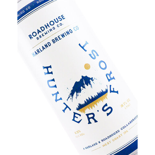 Roadhouse Brewing/Harland Brewing "Hunter's Frost" West Coast IPA 16oz Can - Jackson Hole, WY Roadhouse Brewing/Harland Brewing "Hunter's Frost" West Coast IPA 16oz Can - Jackson Hole, WY